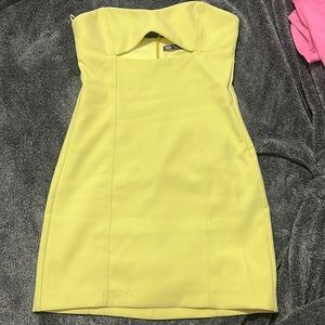 Worn one time a bit of frabic pulled